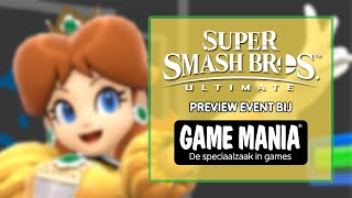 EXCLUSIVE PREVIEW EVENT FOR SMASH BROS ULTIMATE AT GAME MANIA UTRECHT [upl. by Esilehc]