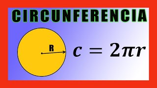 ✅👉 Como calcular la circunferencia de un circulo ✅ Circunferencia de un circulo [upl. by Wolk357]