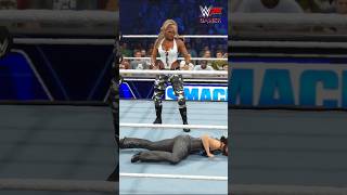 WWE 2K23 — Lacey Evans pin out Nikki ASH gameplay [upl. by Llenart]