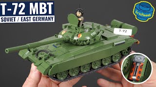 T72 Main Battle Tank  Soviet  East Germany NVA  COBI 2625 Speed Build Review [upl. by Deanna]