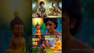 Buddha’s LifeChanging Wisdom A Journey to Inner Peace short shorts viralvideo viralshorts [upl. by Rehtae]