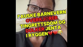 BARNEVERN OVERKJØRTE DOM HVOR MOR VANT DOLKET JENTA I RYGGEN OG TVANGSFLYTTET JENTA TIL FAR 💔💔😭 [upl. by Mandi]