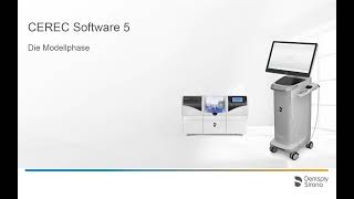 CEREC Software 5 Die Modellphase [upl. by Jon67]