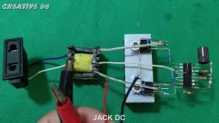 How To Make 12v to 220v inverter with ic tl494 irf3205  make inverter 36khz with tl494 irf3205 [upl. by Standush]