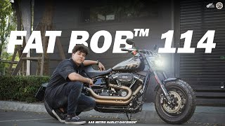 HarleyDavidson Fat Bob™ 114 Review [upl. by Ynnaf26]