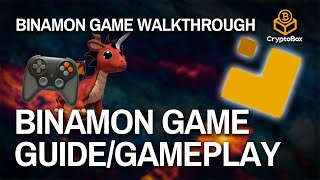 BINAMON GAMEPLAY amp HOW MUCH YOU CAN MAKE  Binamon Guide to Play their New Play to Earn Game [upl. by Anwahsit]