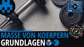 Masse von Körpern│Physik Lernvideo Learning Level Up [upl. by Aremat]