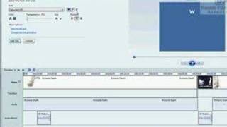 Windows Movie Maker  how to insert titles [upl. by Airbmak821]