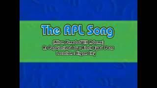 THE APL SONG VIDEO KARAOKE UNIVERSAL RECORDS [upl. by Otiragram]