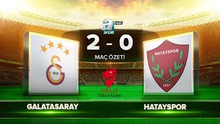 Galatasaray 20 Hatayspor  Maç Özeti [upl. by Leachim]