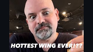 Reaction to the “Unnecessarily Spicy But Extremely Tasty Carolina Reaper Curry Wings”  Epcot FampWF [upl. by Nadya]