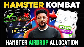 Hamster Kombat Airdrop Allocation  Hamster Kombat Crypto Token 4000 Airdrop Loading [upl. by Hatfield]