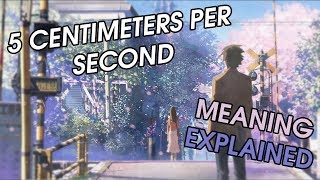 Soundtrack  5 Centimeters per second [upl. by Rosalinda]