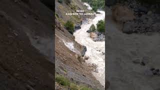 JampK NH44 Shocking landslide dangerous road [upl. by Silma]