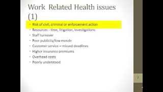 Managers Guide to Occupational Health [upl. by Bushweller]