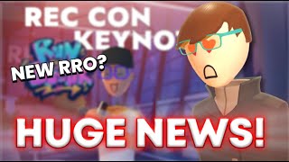 HUGE NEWS REVEALED AT REC CON  Rec Con Keynote [upl. by Herra779]