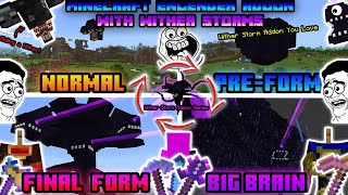 Minecraft Wither Storm Addon  Wither Storm Engender Addon Review in Minecraft Bedrock Edition [upl. by Briney421]