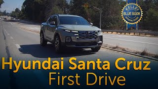 2022 Hyundai Santa Cruz  First Drive [upl. by Brunelle]