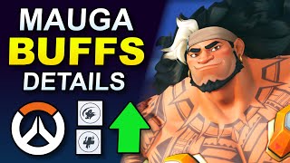 Mauga BUFFS  New Hero Ability Changes  Overwatch 2 News [upl. by Aceber]