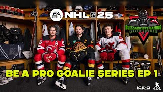 NHL 25 be a pro goalie ep 2 drafted by vegas Season 1 [upl. by Eimaraj867]