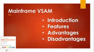 Mainframe VSAM Introduction Features Advantages Disadvantages IBM [upl. by Siegel893]