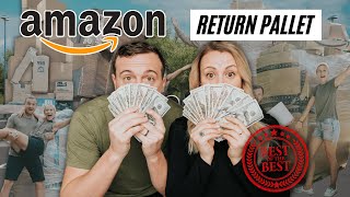 Amazon Return Pallet Unboxing  Our MOST PROFITABLE flips [upl. by Oreste]