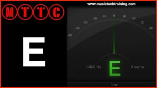 Online Guitar Tuner  EADGBE [upl. by Eocsor]