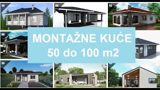 EKOVIZIJA  montažne kuće 50 do 100 m2 [upl. by Eladnyl]