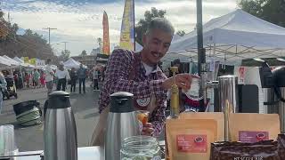 Serratti Coffee at Brentwood Farmers Market [upl. by Ahserkal]