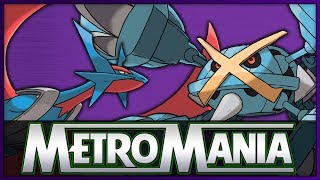 MetroMania Season 3 FINAL  Mega Salamence vs Mega Metagross  Mega Pokémon Metronome Battle [upl. by Ahsekyt]