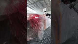 Spray Mazda 41V candy red [upl. by Enitnelav]