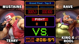 Smash Station 300  AoR  Mustaine vs Rave  Grand Final  Top 8 [upl. by Harte837]