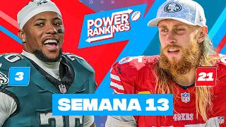 NFL POWER RANKINGS Semana 13  Locos por la NFL 2024 [upl. by Eleazar]