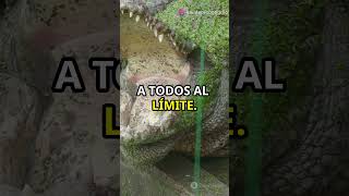 ¡Cocodrilo Gigante en Sadan 😱 cocodrilos animals reptile curiosidades facts cocodrile [upl. by Merriott]