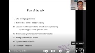 Kenichi Konishi UNIPIIT Stronglycoupled gauge theories recent developments Harvard 7072022 [upl. by Earehc]