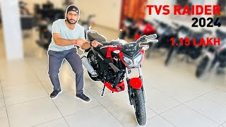 TVS Raider 2024 Model  RS 115 Lakh🔥 [upl. by Arehc938]