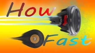 How Fast is a SubWoofer [upl. by Yesnyl]