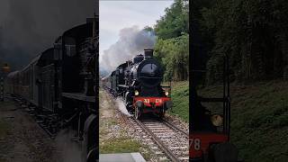 Treno a vapore quotBesanino Expressquot della Fondazione FS in Brianza steam train Dampfzug tren [upl. by Aniaz403]