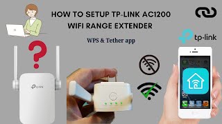 How to setup TP Link AC1200 Extender  TPLink AC1200 range extender setup [upl. by Palermo767]