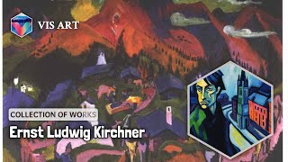 786 Drawings and Paintings by Ernst Ludwig Kirchner A Stunning Collection HDPart 20 [upl. by Sremmus]