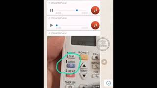 Como usar o controle remoto do ar condicionado Elgin [upl. by Nhepets]