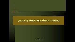 Ã‡AÄžDAÅž TÃœRK ve DÃœNYA TARÄ°HÄ° 1 BÃ–LÃœM SLAYT VERSÄ°YON [upl. by Accebor353]