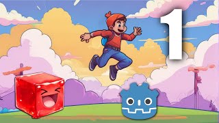 2D Platformer in Godot 43  Part 1 [upl. by Nrobyalc]