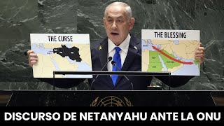 DISCURSO DE NETANYAHU ANTE LA ONU [upl. by Tioneb49]