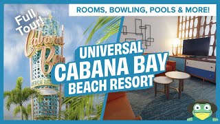 FULL TOUR Universal Cabana Bay Beach Resort  Universal Orlando Resort [upl. by Michaud]