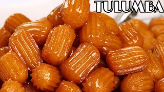 Persian tulumba recipe  How to make Persian sweet tulumba bamie irani [upl. by Eglanteen]