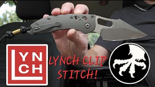 Microtech Stitch Ramlok Lynch Clip Update [upl. by Ylil]