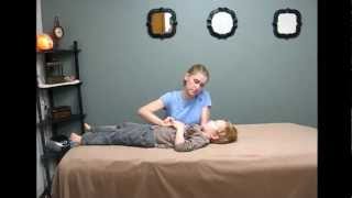 Demonstration on Jamie Davis and Pediatric Acupuncture [upl. by Arytas]