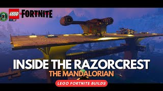 A Closer Look at the Razorcrest legofortnite epicbuilds starwars themandalorian [upl. by Eeliak]