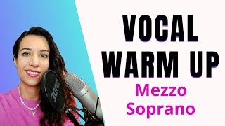 Vocal Warmup for MezzoAlto Mezzosoprano daily vocal exercises  Natalia Bliss vocal coach [upl. by Godfrey69]